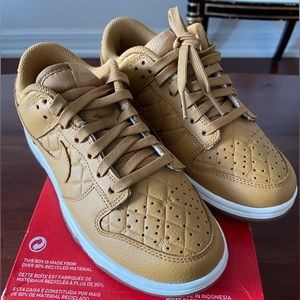 Nike Dunk Low Wheat / Sail / White Womens Sneakers